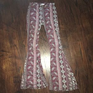 Paisley Janis Bell Bottoms Flare Bohemian